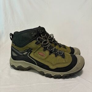 KEEN MENS TARGHEE IV WATERPROOF MID HIKING BOOTS